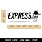 Express Mail Service Expedited Running Person Self-Inking Rubber Stamp Ink Stamper for Business Office
